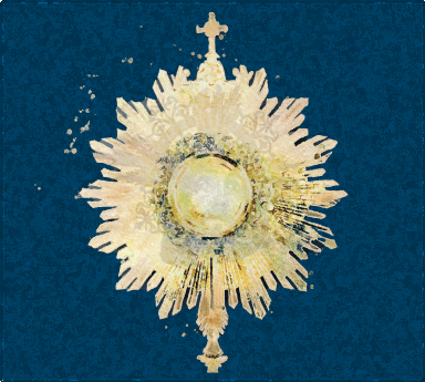 Logo for the Eucharistic Adoration Endowment